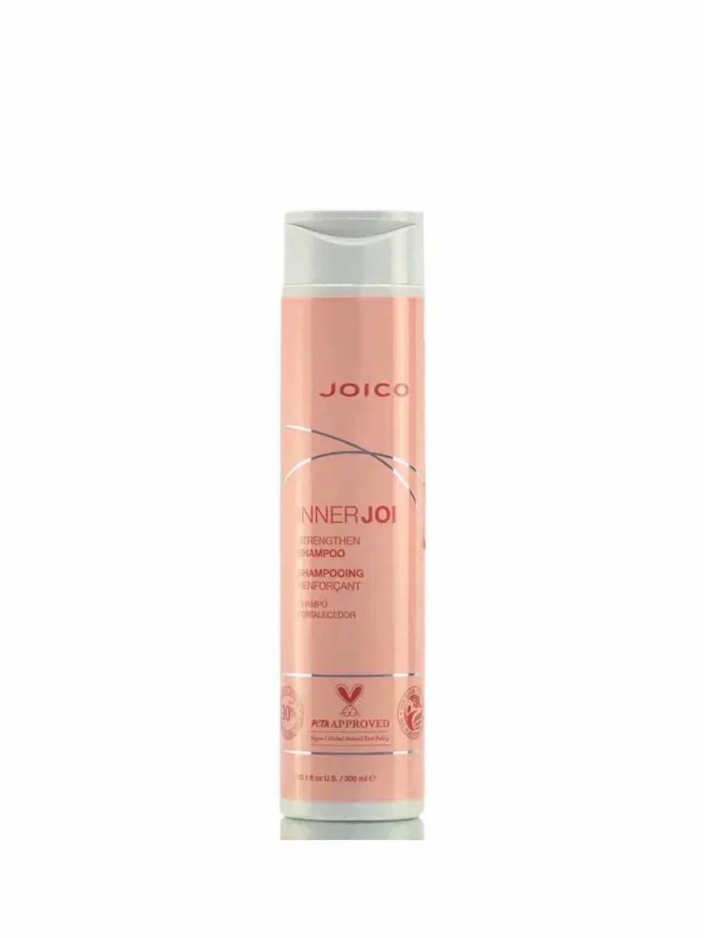 Joico Inner Joi Strengthen Shampoo - Coral Pink Bottle